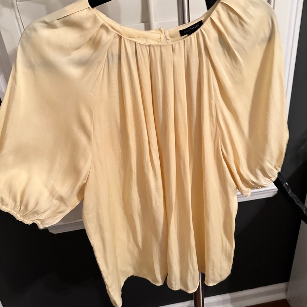 Elegant Cream Women's Top
